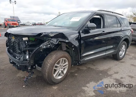 2025 Ford Explorer Active из США, поврежденный, VIN 1FMUK8DH0SGC26796